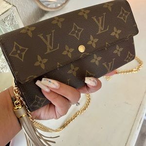 Louis Vuitton crossbody wallet